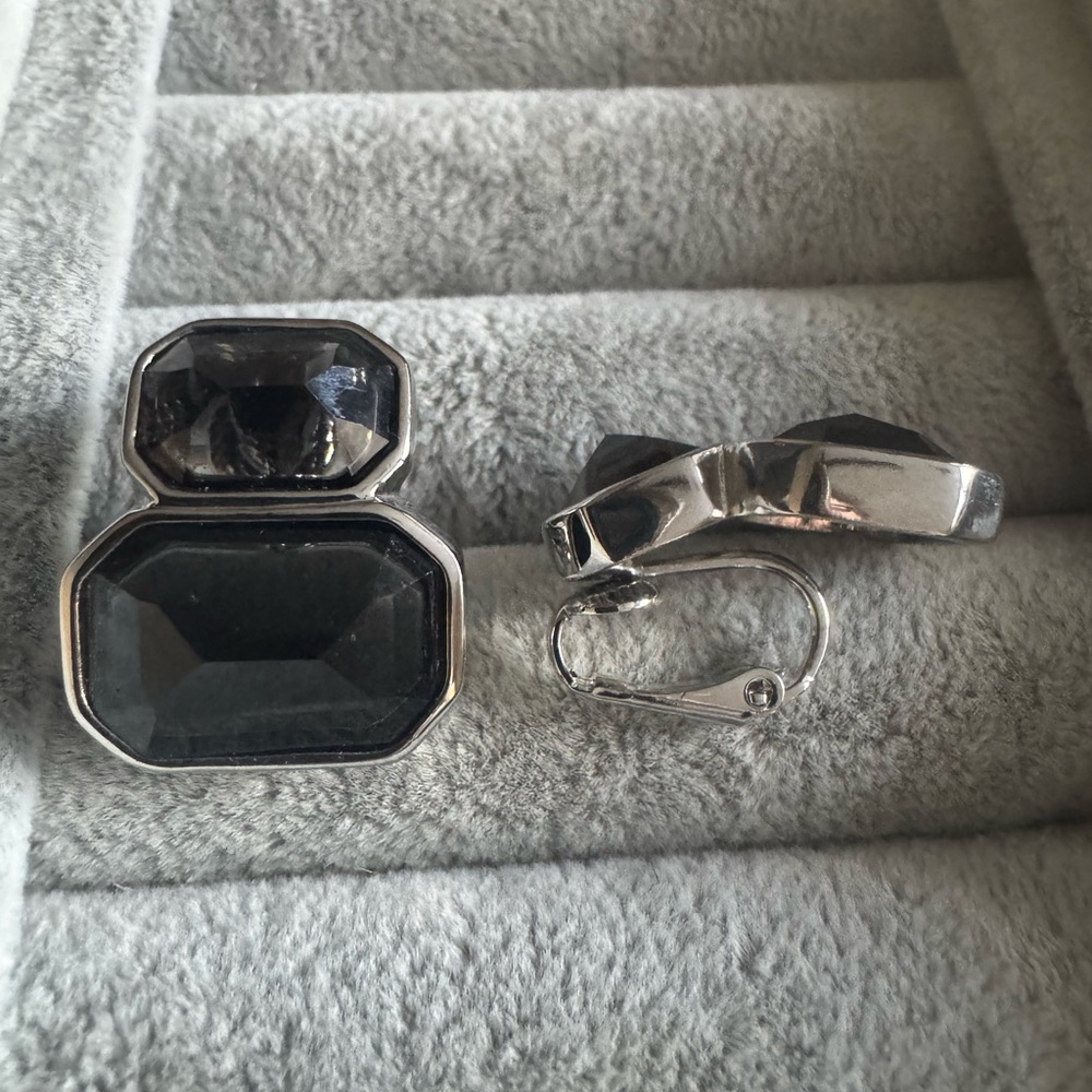 Anne Klein Clip Earrings - Picture 7 of 9